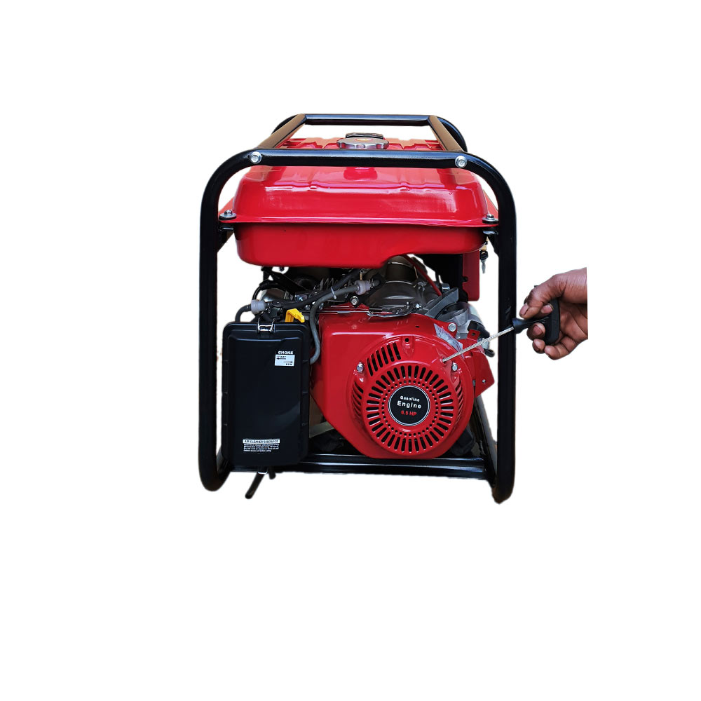 3.5 KVA Portable very Light Weight & Powerful Generator, Petrol Run, Recoil Start Model GE-4000R 
